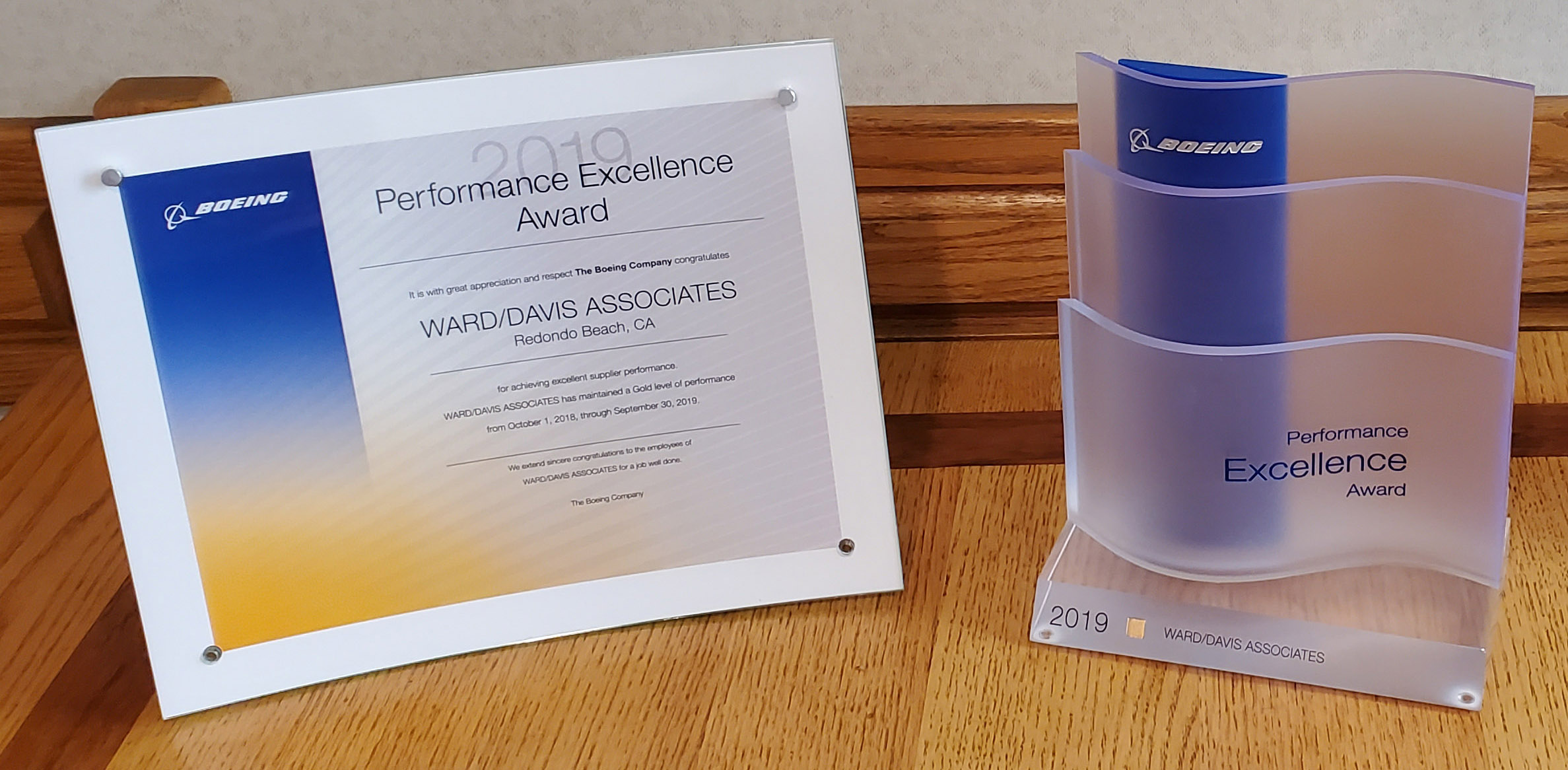 Boeing Award
